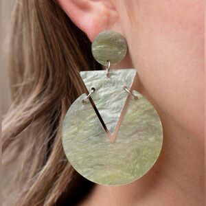 Acrylic Earrings. NWY